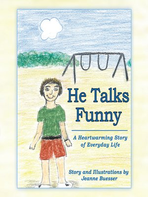 cover image of He Talks Funny
